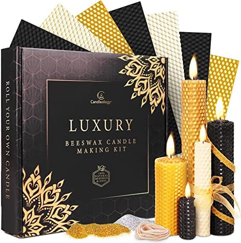 Beeswax Candle Making Kit - Luxury Decor for Home