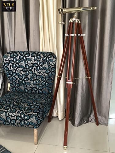 Floor Standing Admirals Solid Brass Binoculars 62