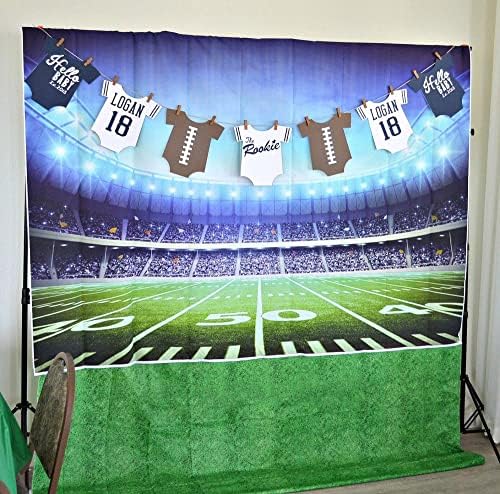 INRUI Football Field Photo Backdrop 7x5FT