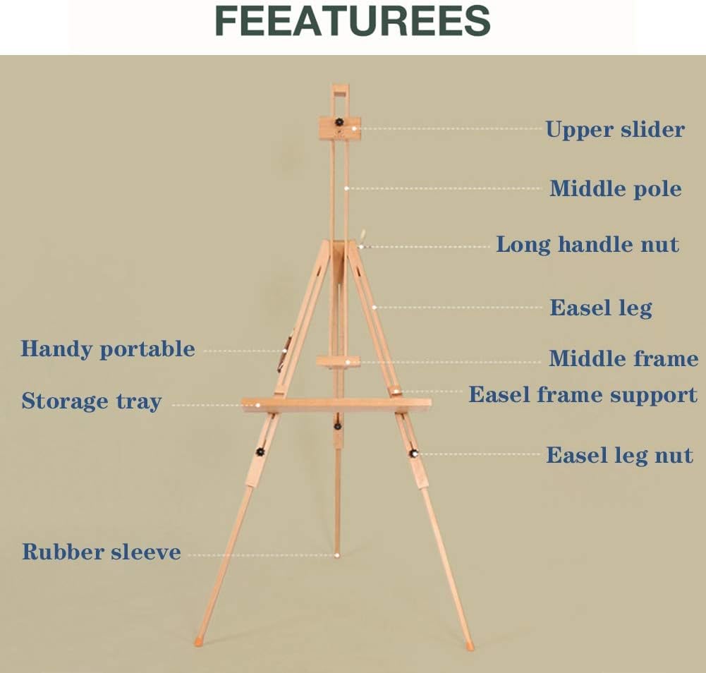 3 in 1 Multi-Function Art Easel Stand