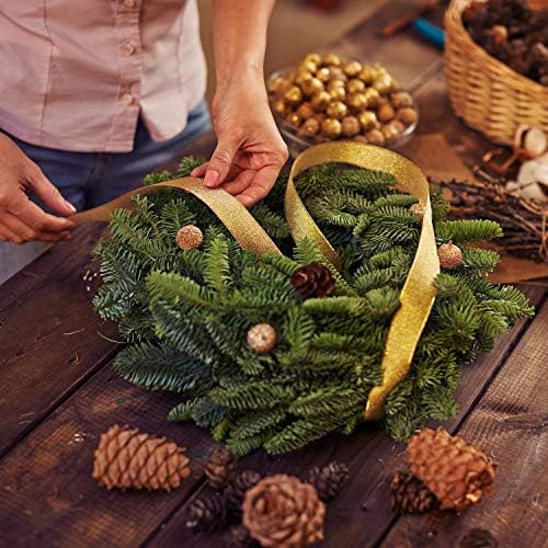 KBHOME 2 Pieces 14 Inch Metal Wire Wreath Frame Dark Green