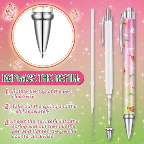 24 Pcs Witch Themed Ballpoint Pens Halloween Party Favors