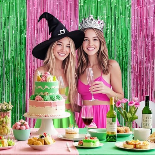 Witch Themed Birthday Photo Backdrop Decorations 2 Pack