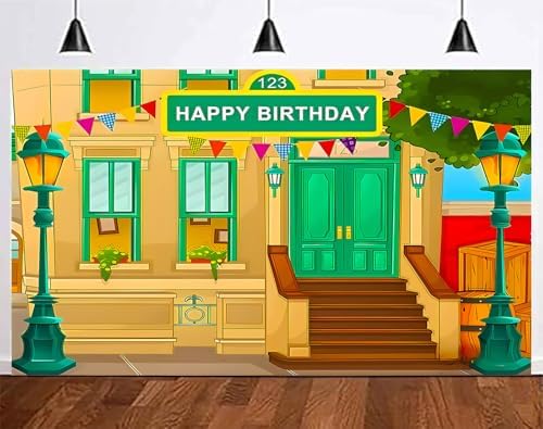 Happy Birthday Photography Background for Kids Party