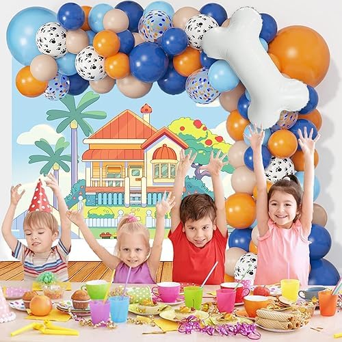 Pinkstep Happy Birthday Cartoon Backdrop for Kids