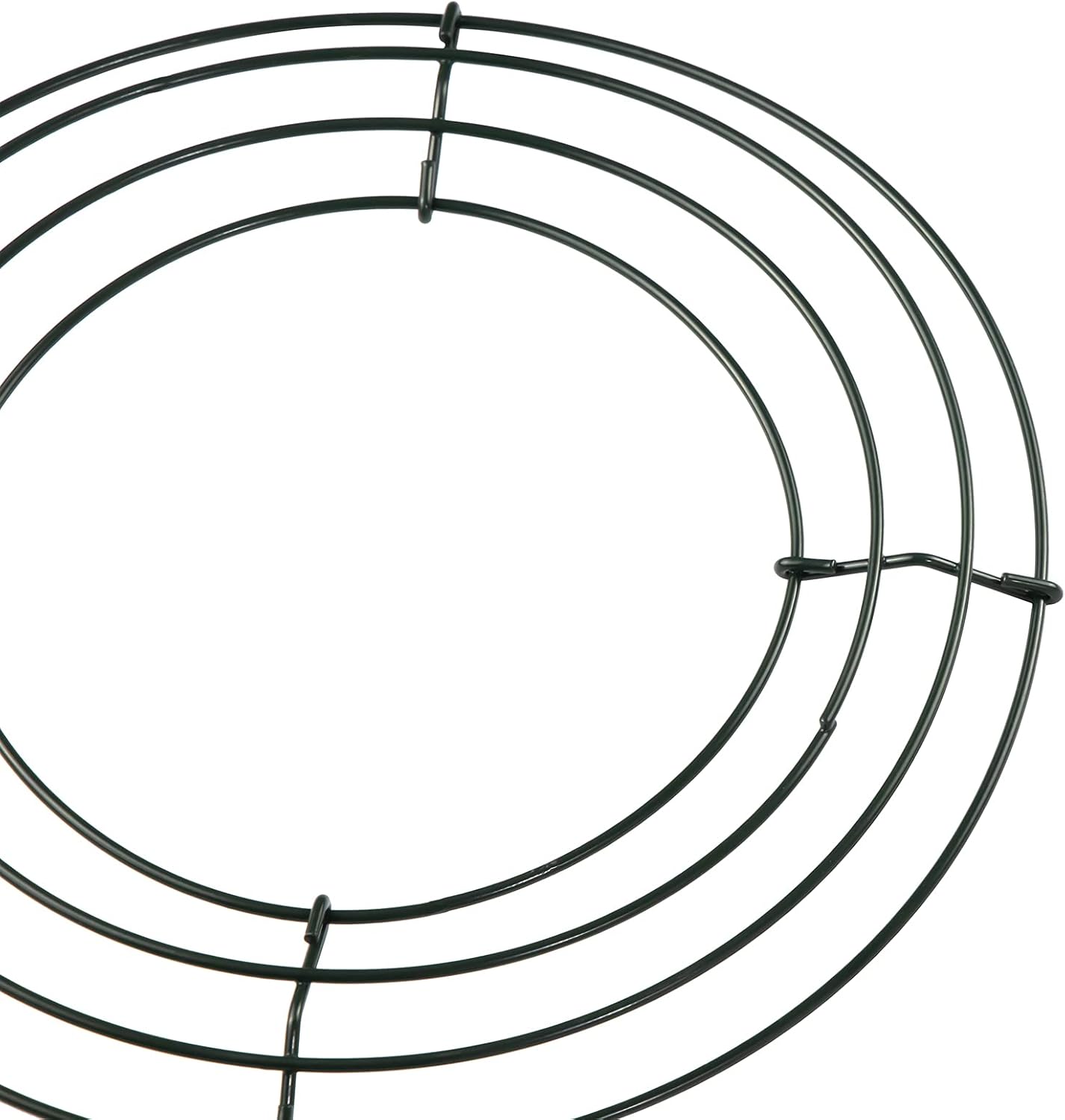 UND 8 Inch Green Wire Wreath Frame for Crafting