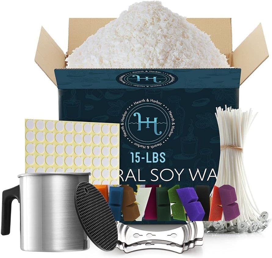 Hearth Harbor Candle Making Kit for All Ages
