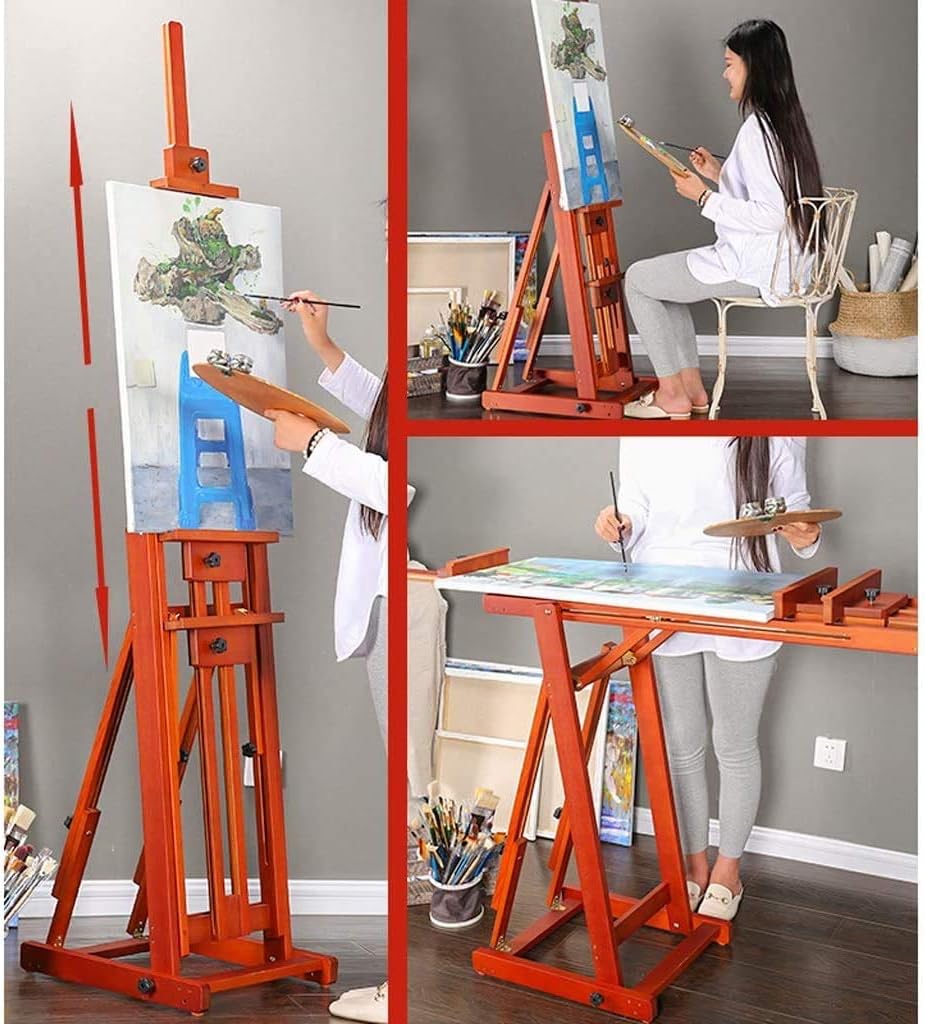 Poster Display Canvas Stand Large Beech Wood Art
