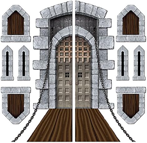 Beistle Castle Door And Window Props For Parties