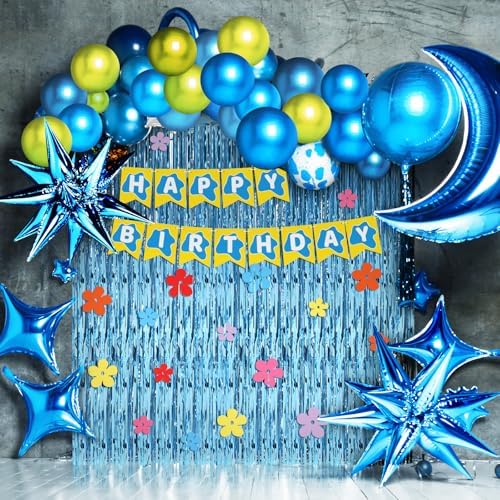 Epakh 39 Pcs Cartoon Sponge Birthday Decor Set