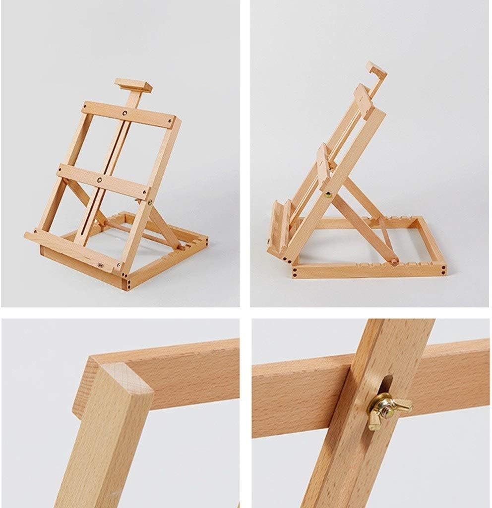 Portable Slope Adjustable Canvas Display Stand for Artists and Kids