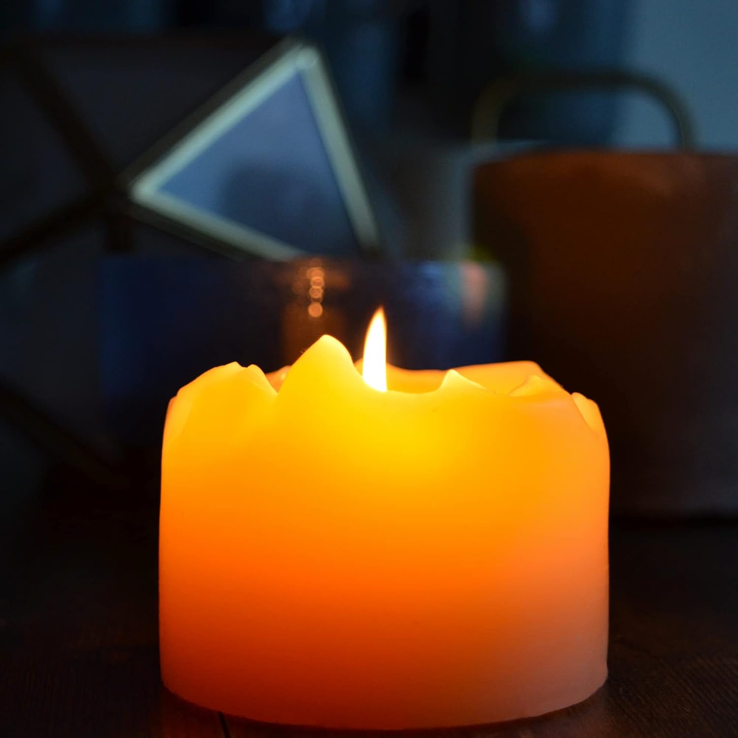 Bluecorn Beeswax 100 Pure Pillar Candles