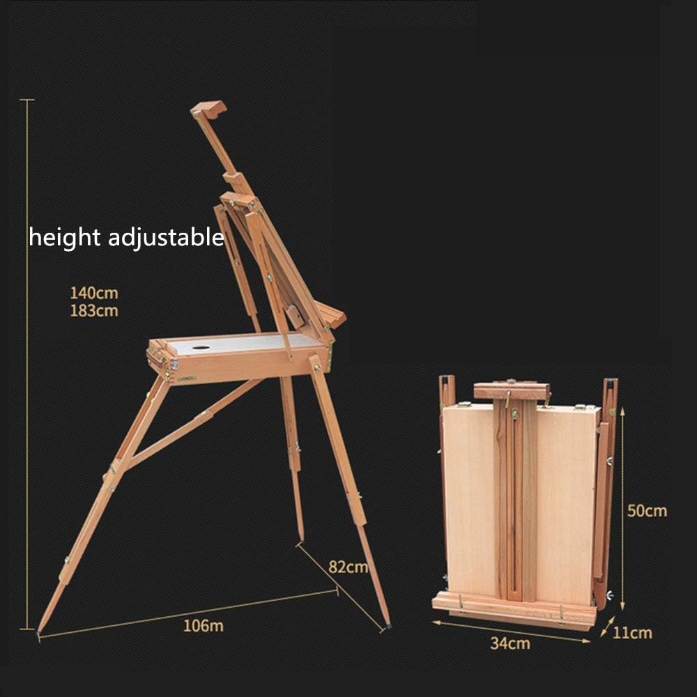 HGIYA Portable Adjustable Easel for Sketching Drawing and Painting