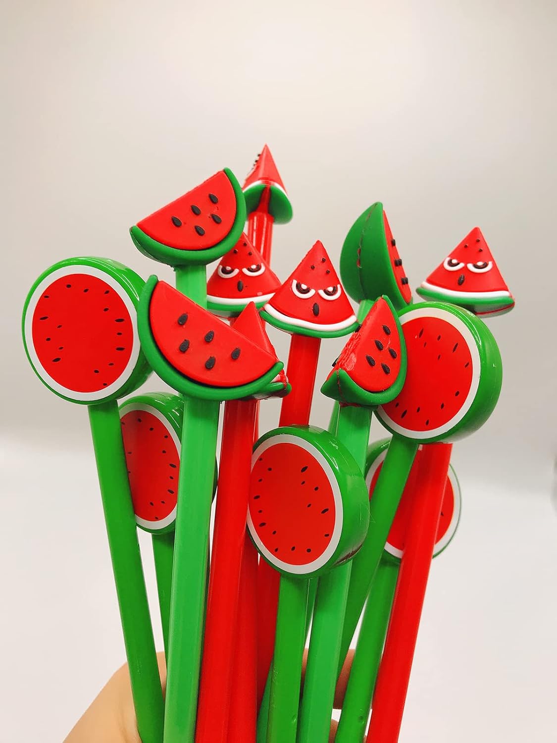 30 Pcs Cute Watermelon Gel Pens for Kids