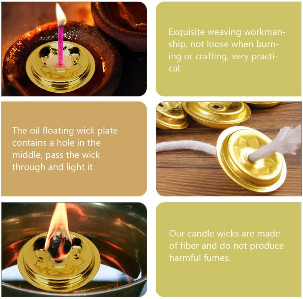 COHEALI Kerosene Oil Lamp Wick Replacement Set