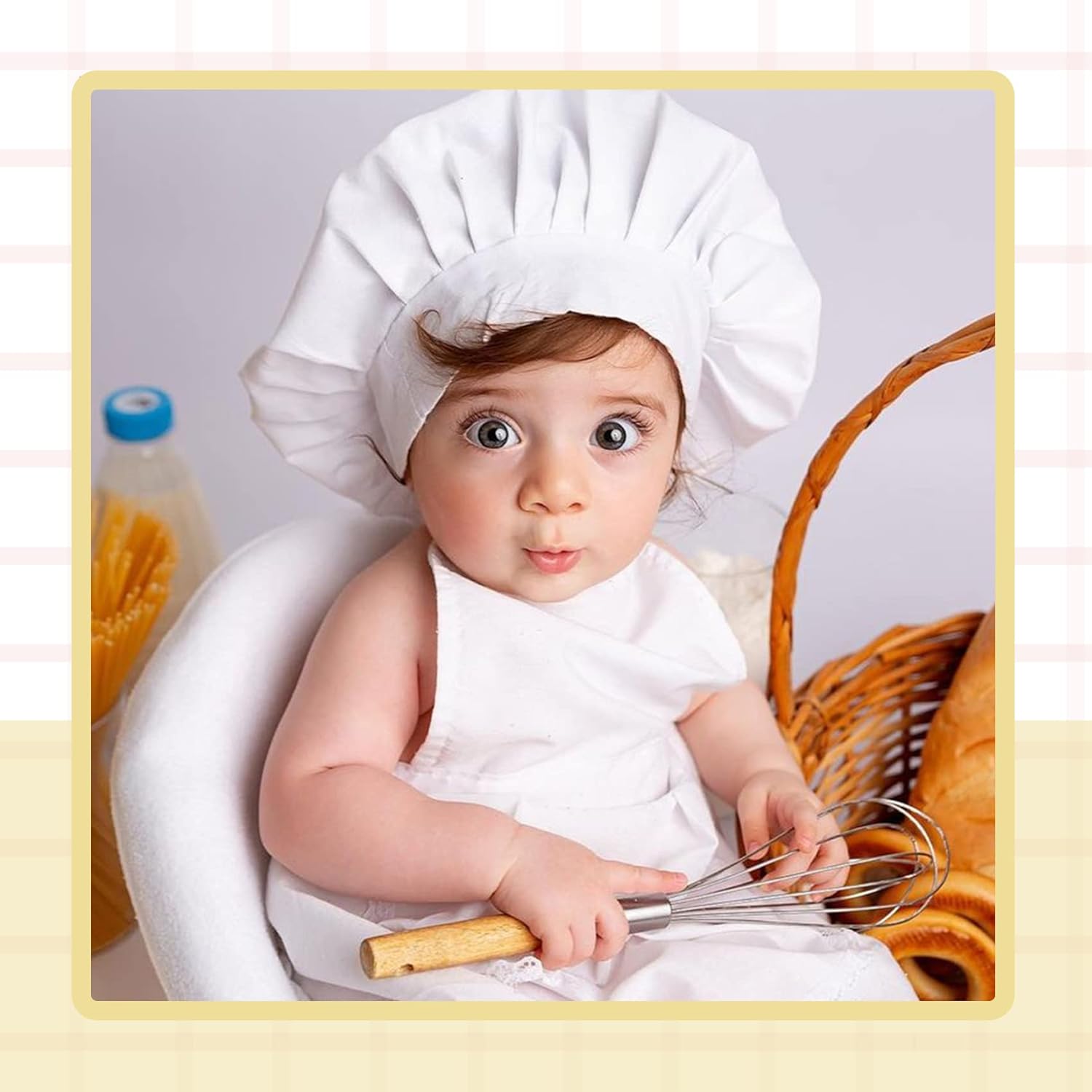 KHC-KHF Baby Chef Costume Outfit Set