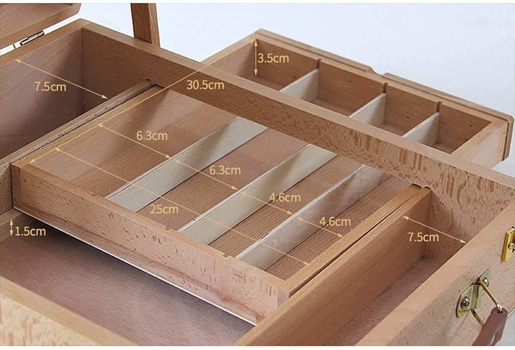 Portable Adjustable Artist Easel with Drawer Storage