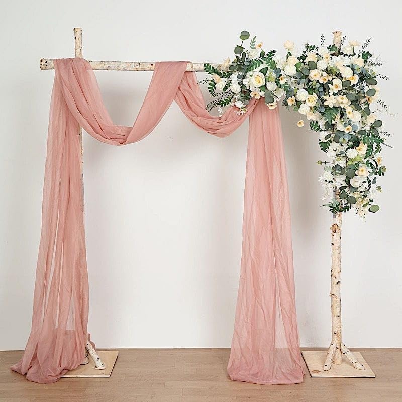 Balsa Circle 75 Feet Natural Birch Wood Wedding Arch