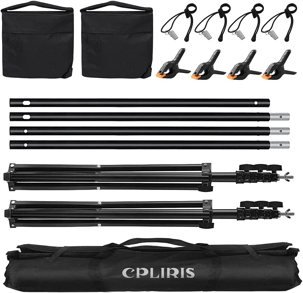 CPLIRIS Adjustable Backdrop Stand for Parties and Photography