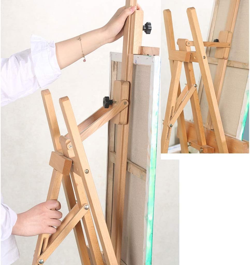 Red Beech Slope Adjustable Painting Easel