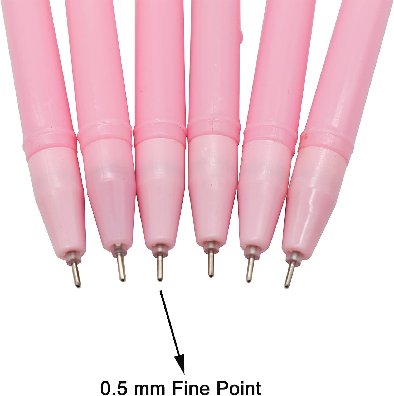Maydahui 12 Pcs Flamingo Gel Pen Cute Cartoon Design