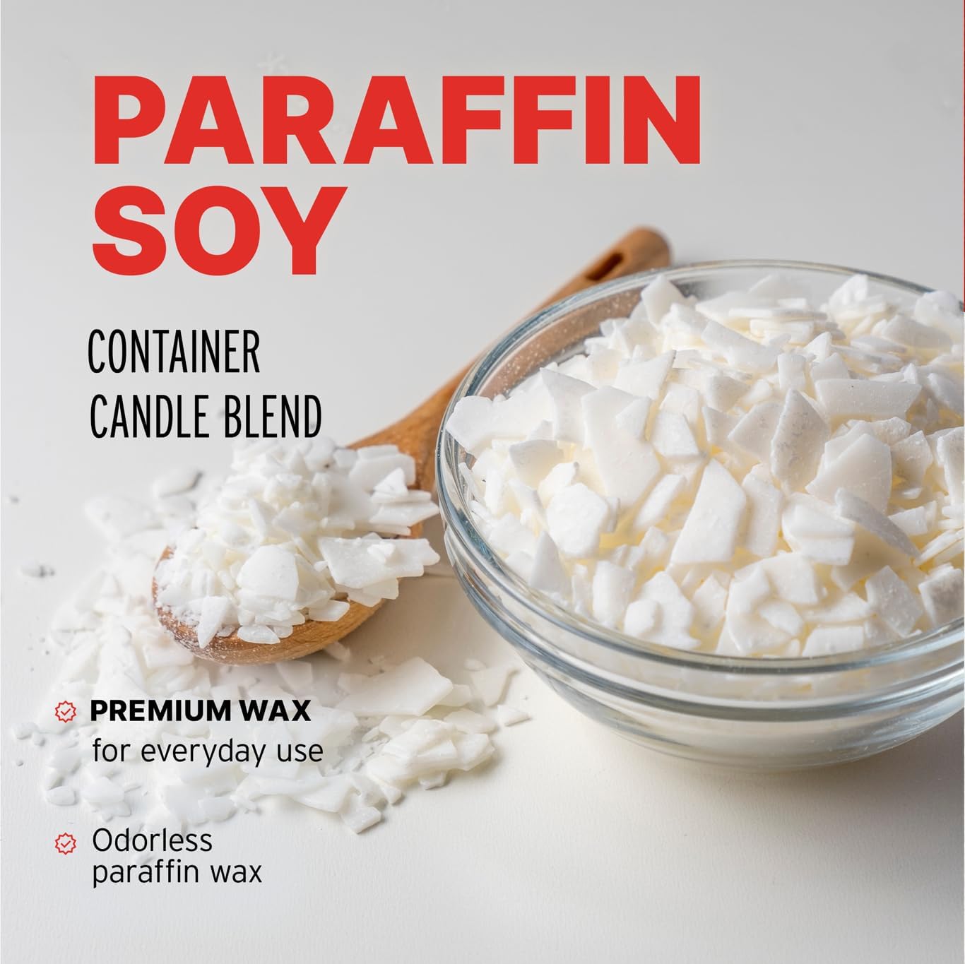 BW Blended Waxes Soy Paraffin Wax 20 Lb