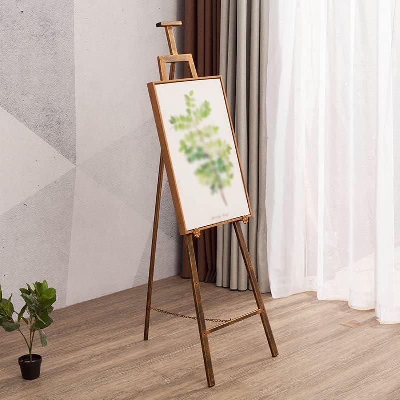 Sturdy Metal Easel Stand 150cm Tall Foldable
