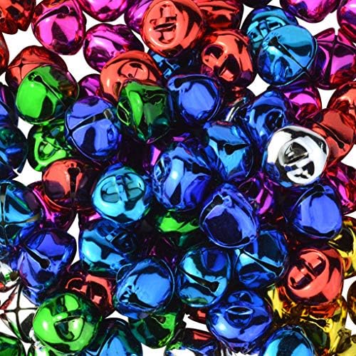 100pcs Jingle Bells for Christmas Party Festival Decor