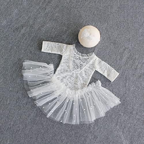 Zeroest Newborn Girl Photography Outfit 3 PCS Set