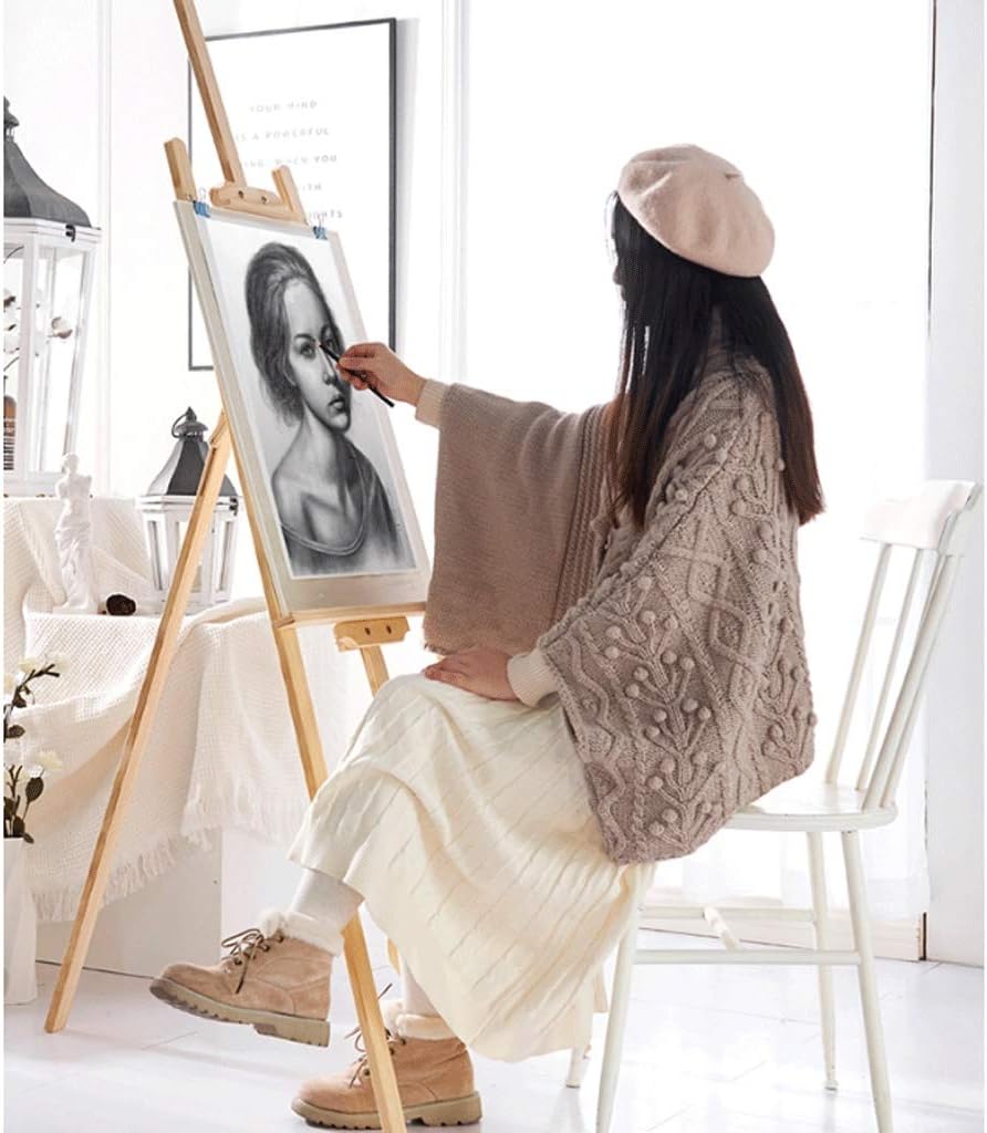Adjustable Folding Wooden A-Frame Easel