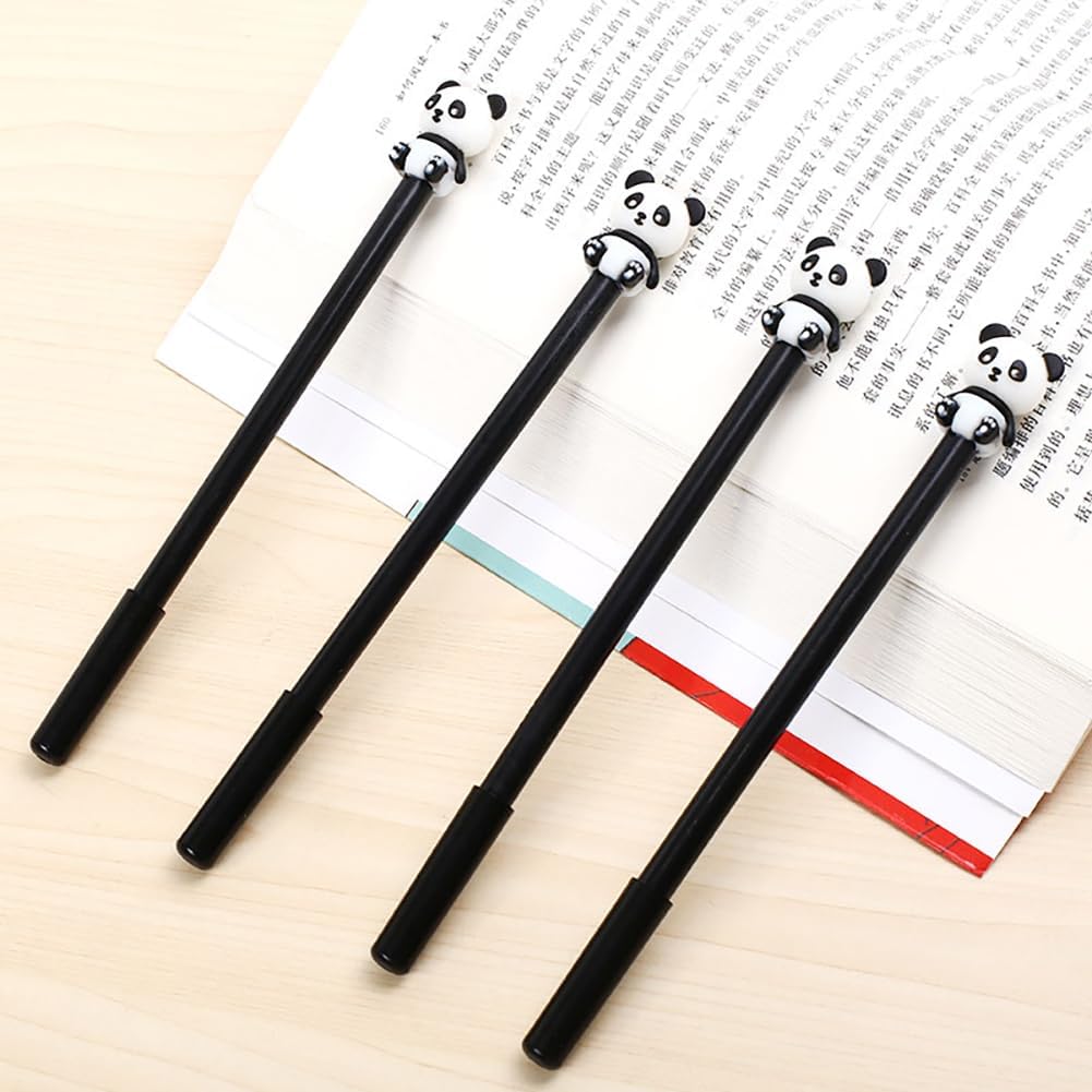 12Pcs Cute Panda Gel Pens for Kids and Adults