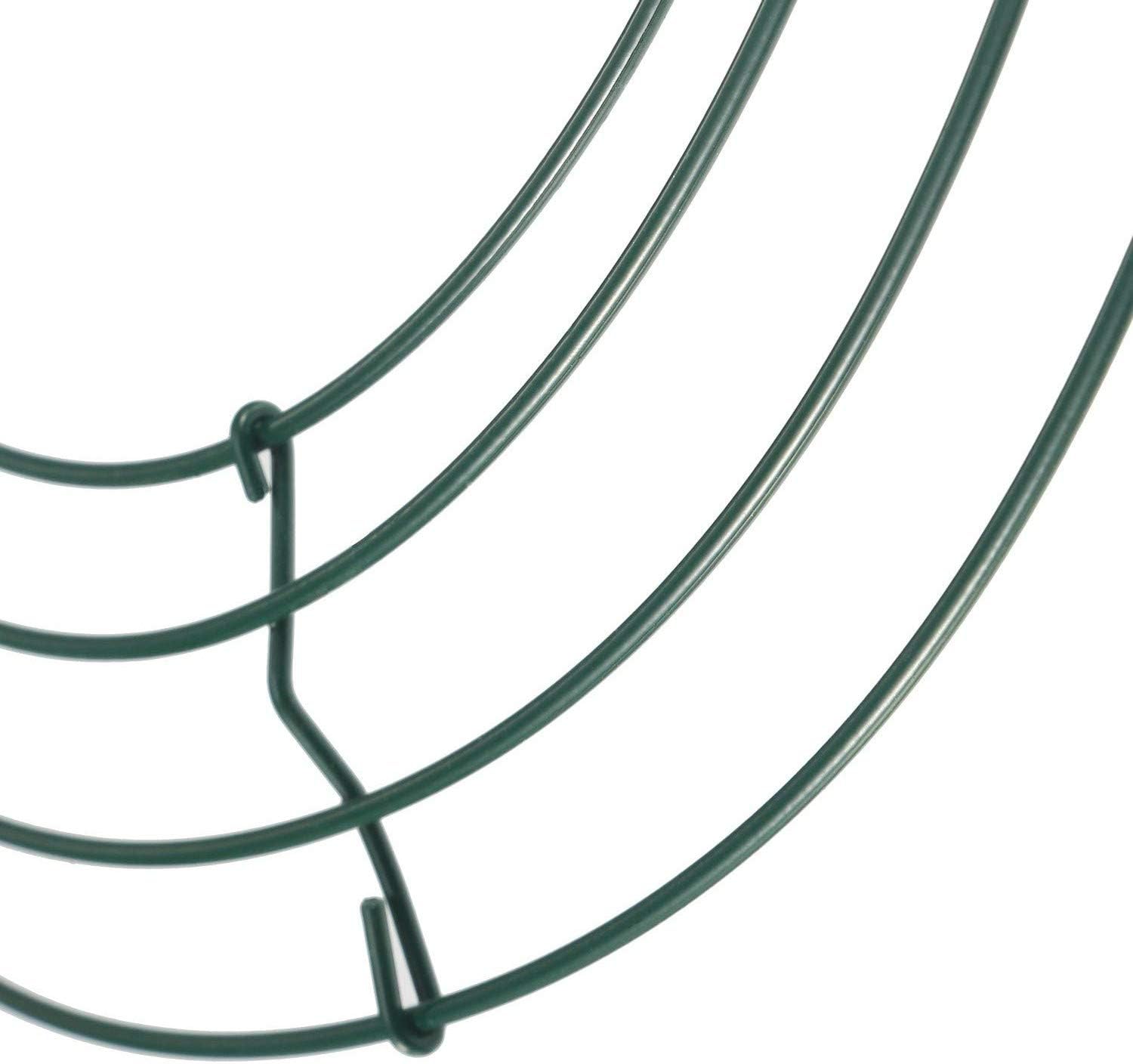 Stark 3 Pack Green Wire Wreath Frames for Crafts