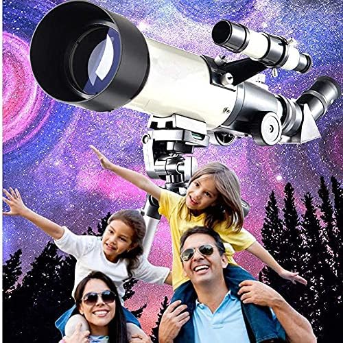 Portable 350mm Refractor Telescope for Moon and Planet Viewing