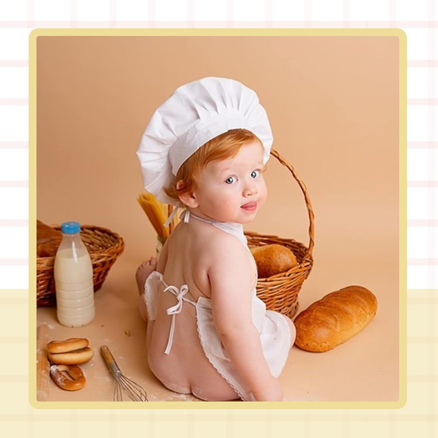 KHC-KHF Baby Chef Costume Outfit Set