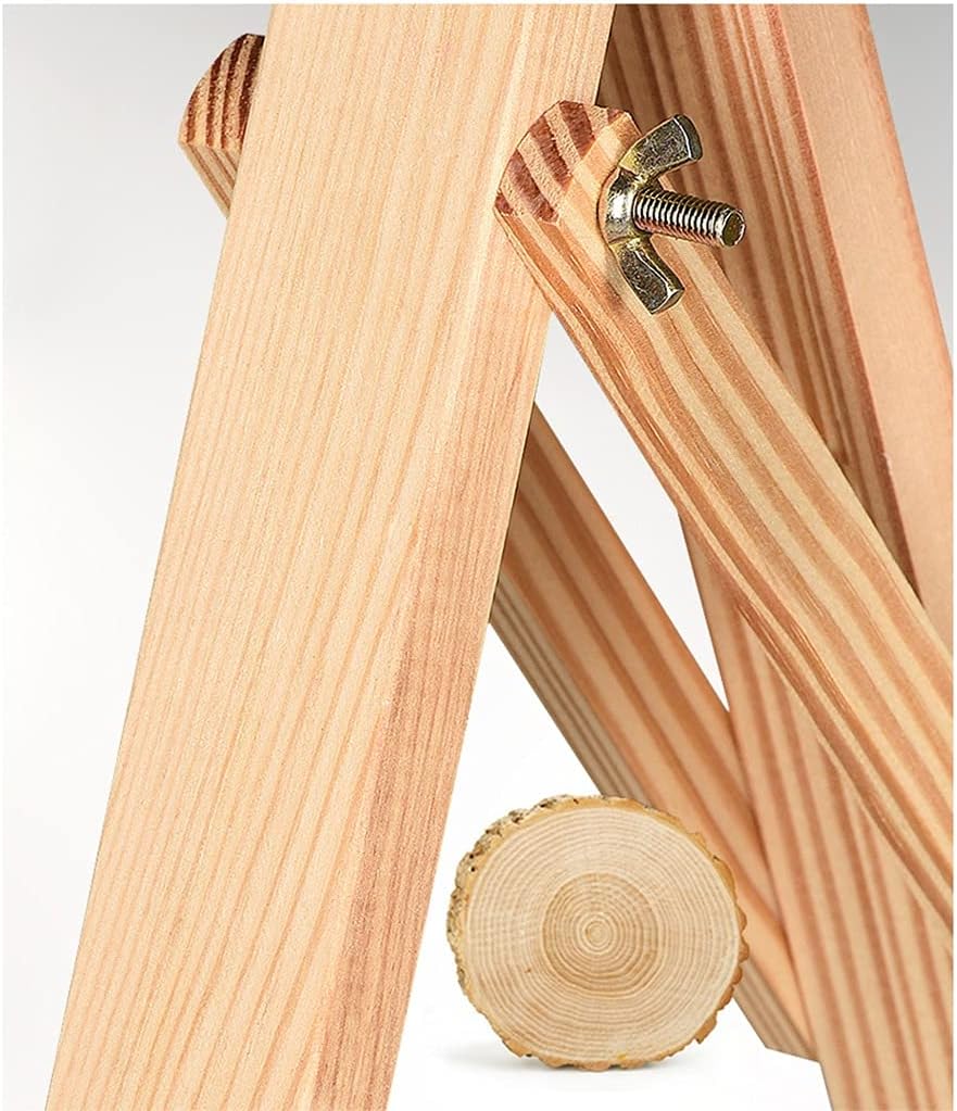 Strong and Durable Wooden H-Frame Studio Easel with Carry Handle