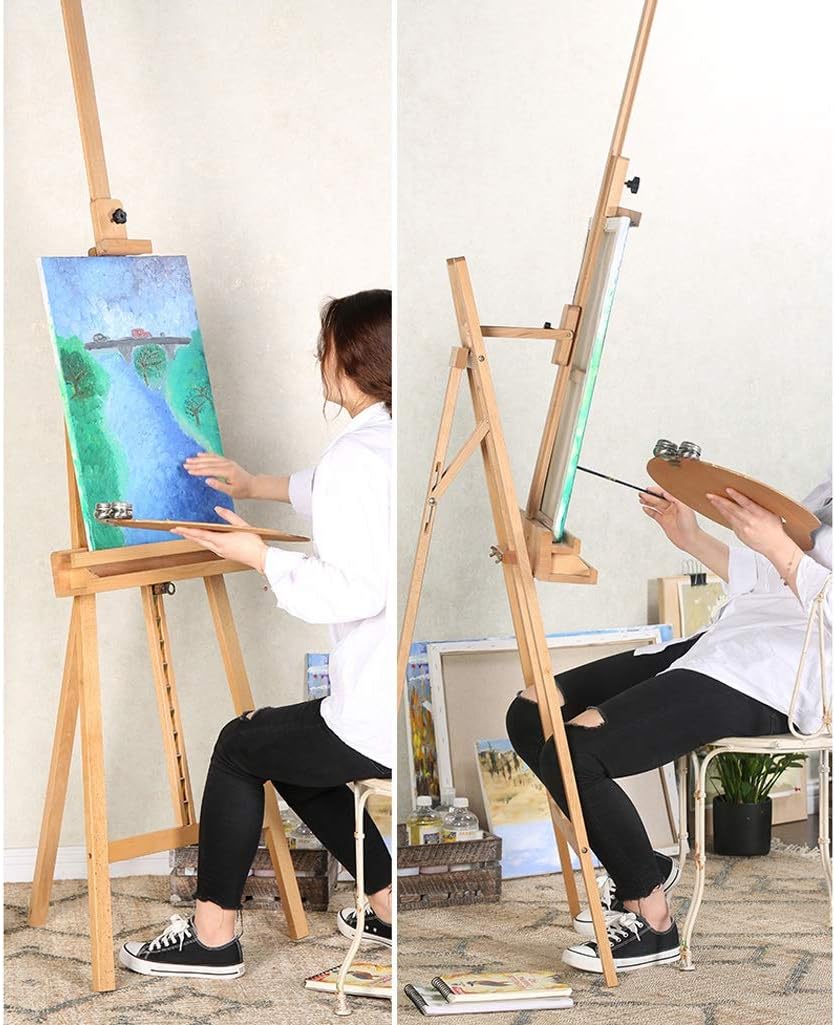 Red Beech Slope Adjustable Painting Easel
