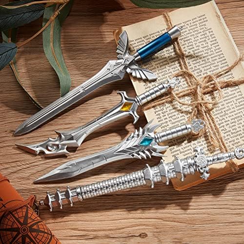 Zonon 12 Pack Sword Shape Gel Ink Pens Set