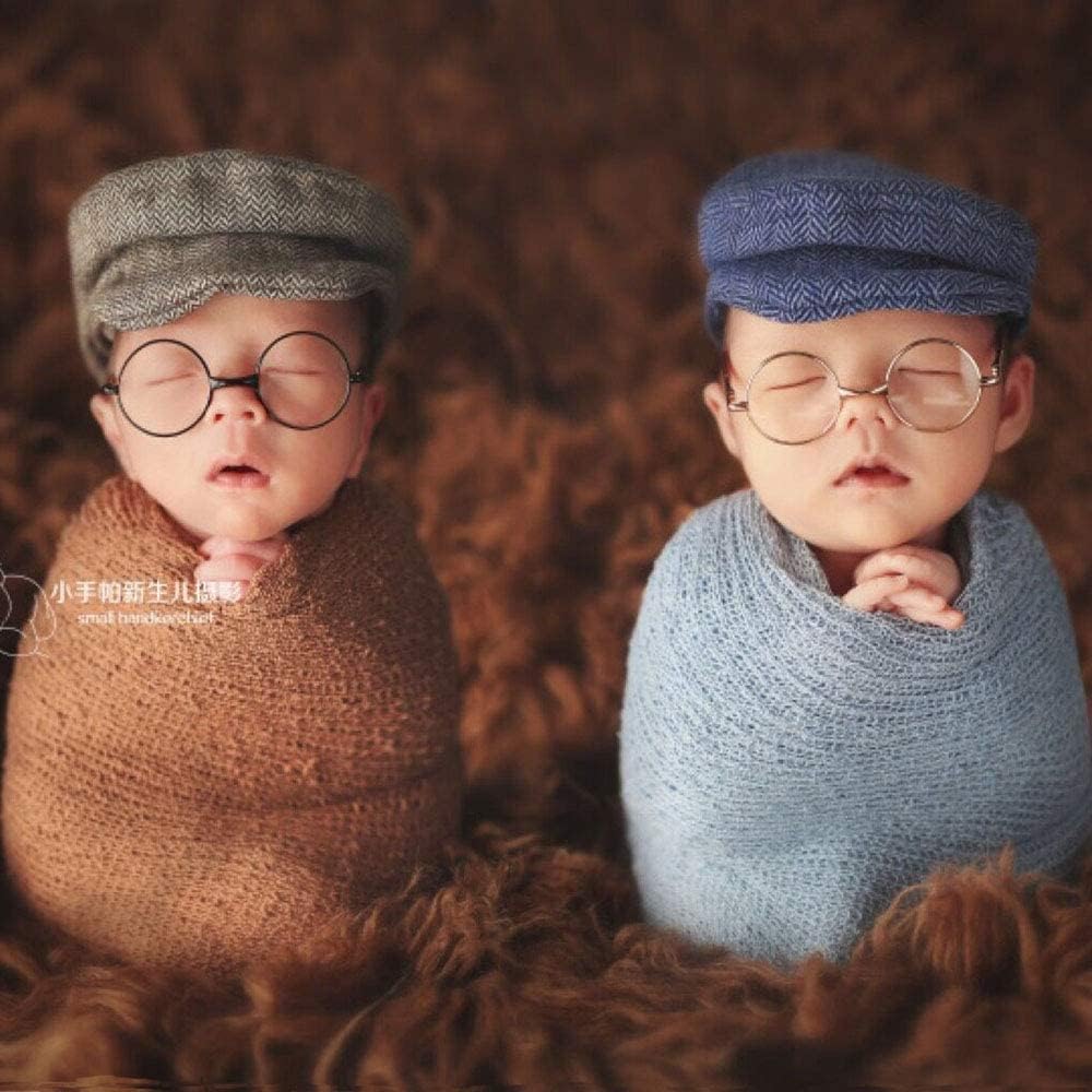 Newborn Photography Props Fake Glasses Halloween Santa Cosplay