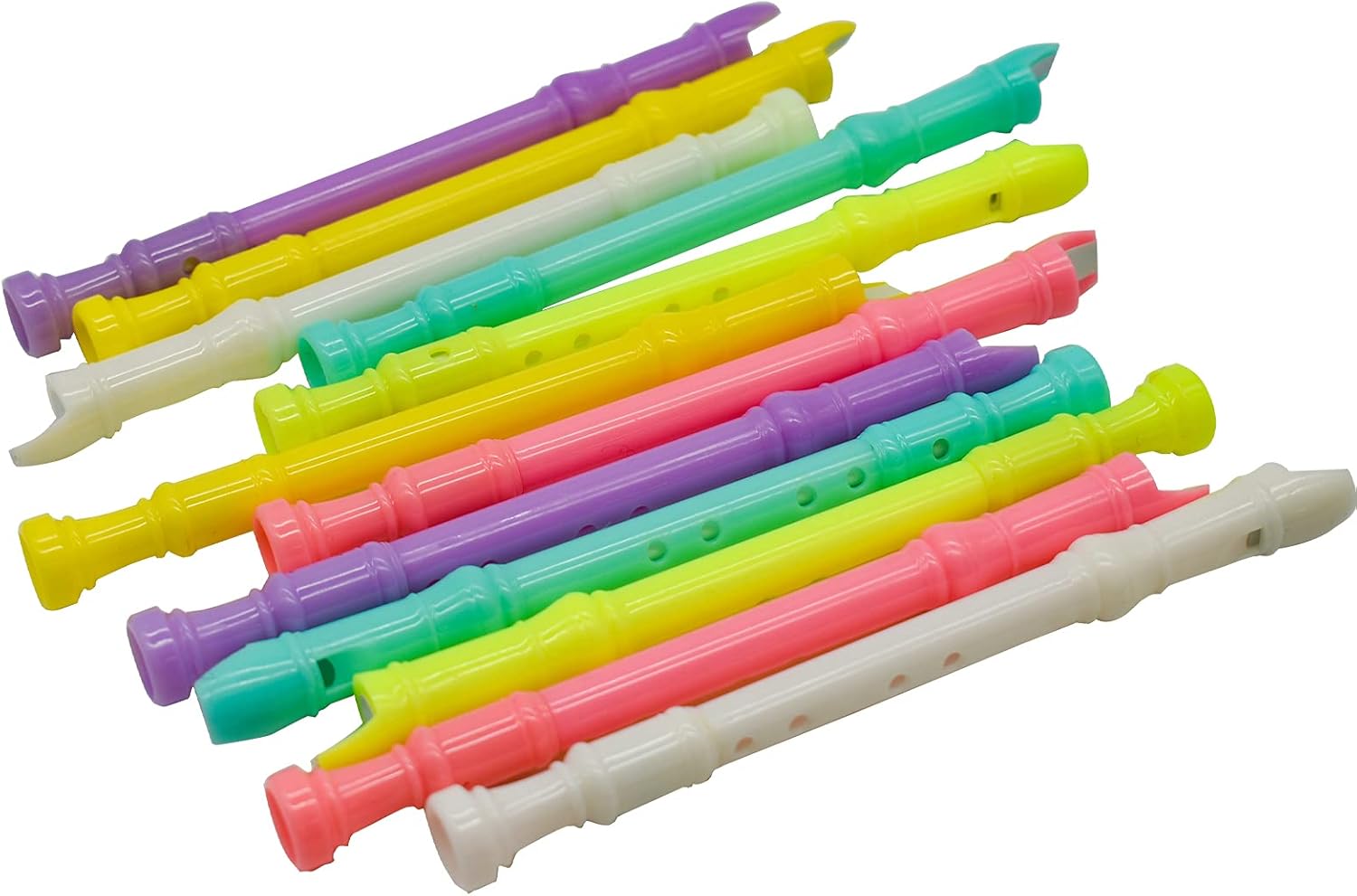 Maydahui 30 PCS Flute Shape Rollerball Pens with Gel Ink