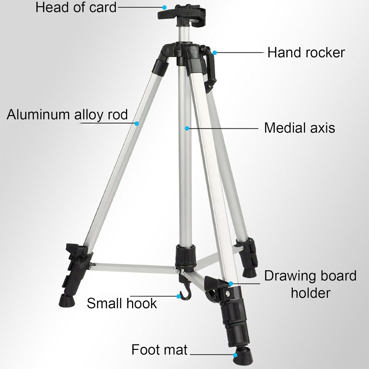 Adjustable Folding Easel with Storage Bag