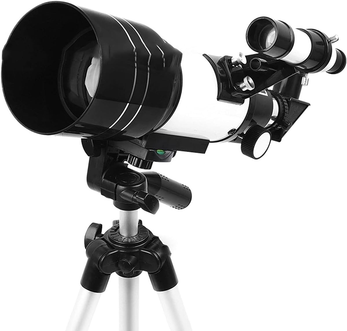 Telescope With Adjustable Tripod And Phone Holder For Beginner Astronomy