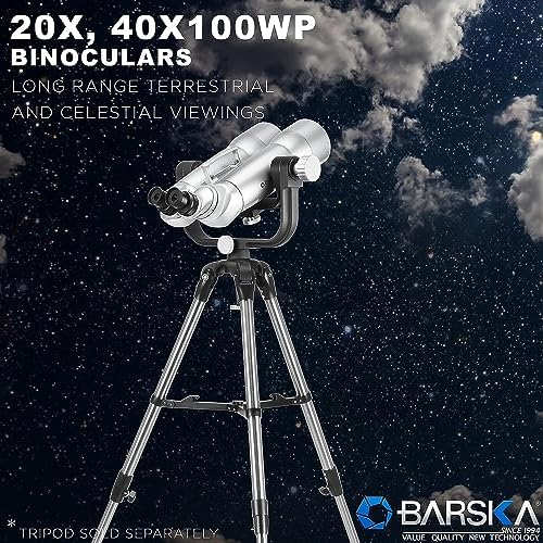 Barska Encounter 20x 40x100 Waterproof Jumbo Binoculars