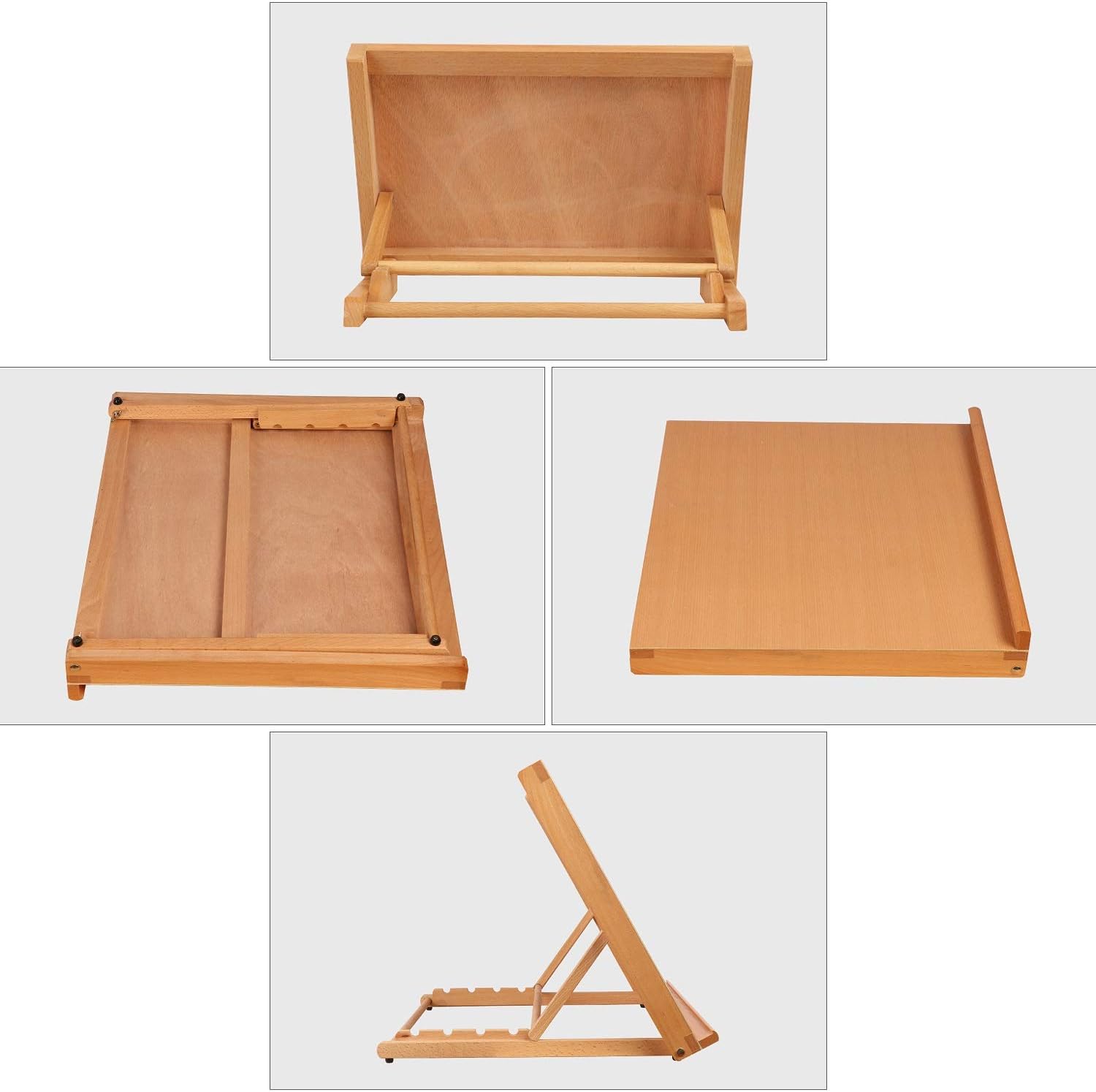 Portable Adjustable Tilt Canvas Display Stand for Kids and Professionals