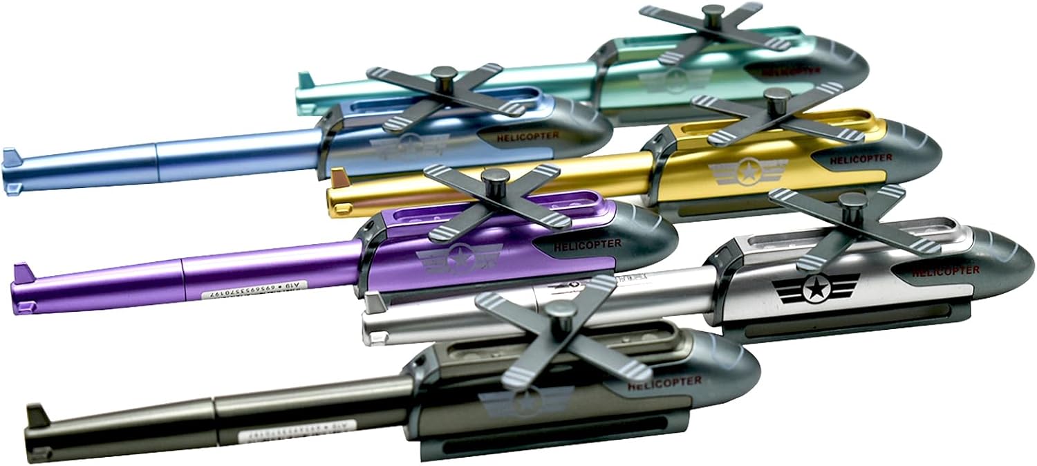 6 PCS Novelty Airplane Gel Pens with 12 Refills