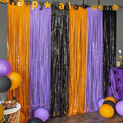LOLStar 3 Pack Photo Booth Props Halloween Backdrop Curtains