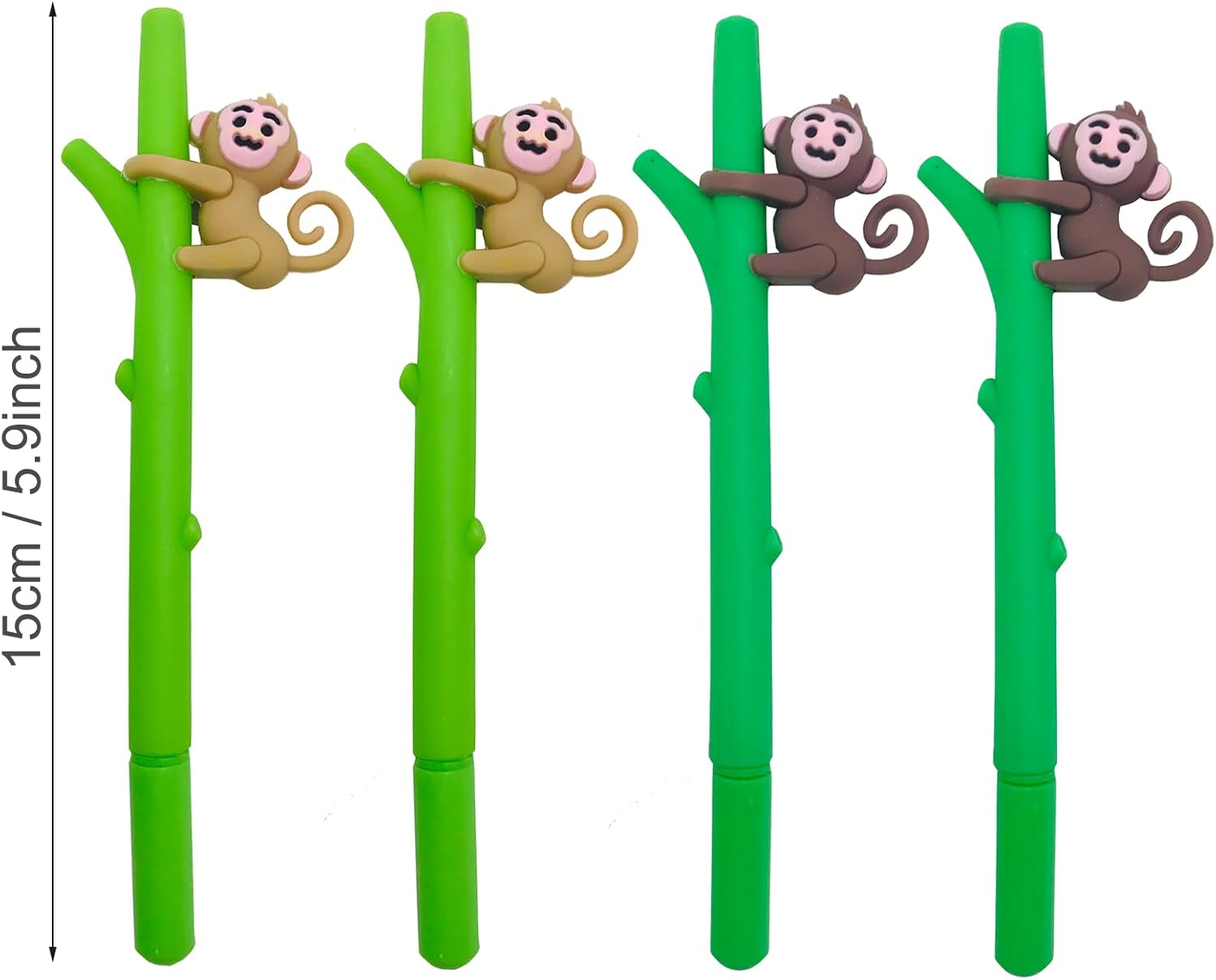 Cute Monkey Gel Ink Pens 20 Pack