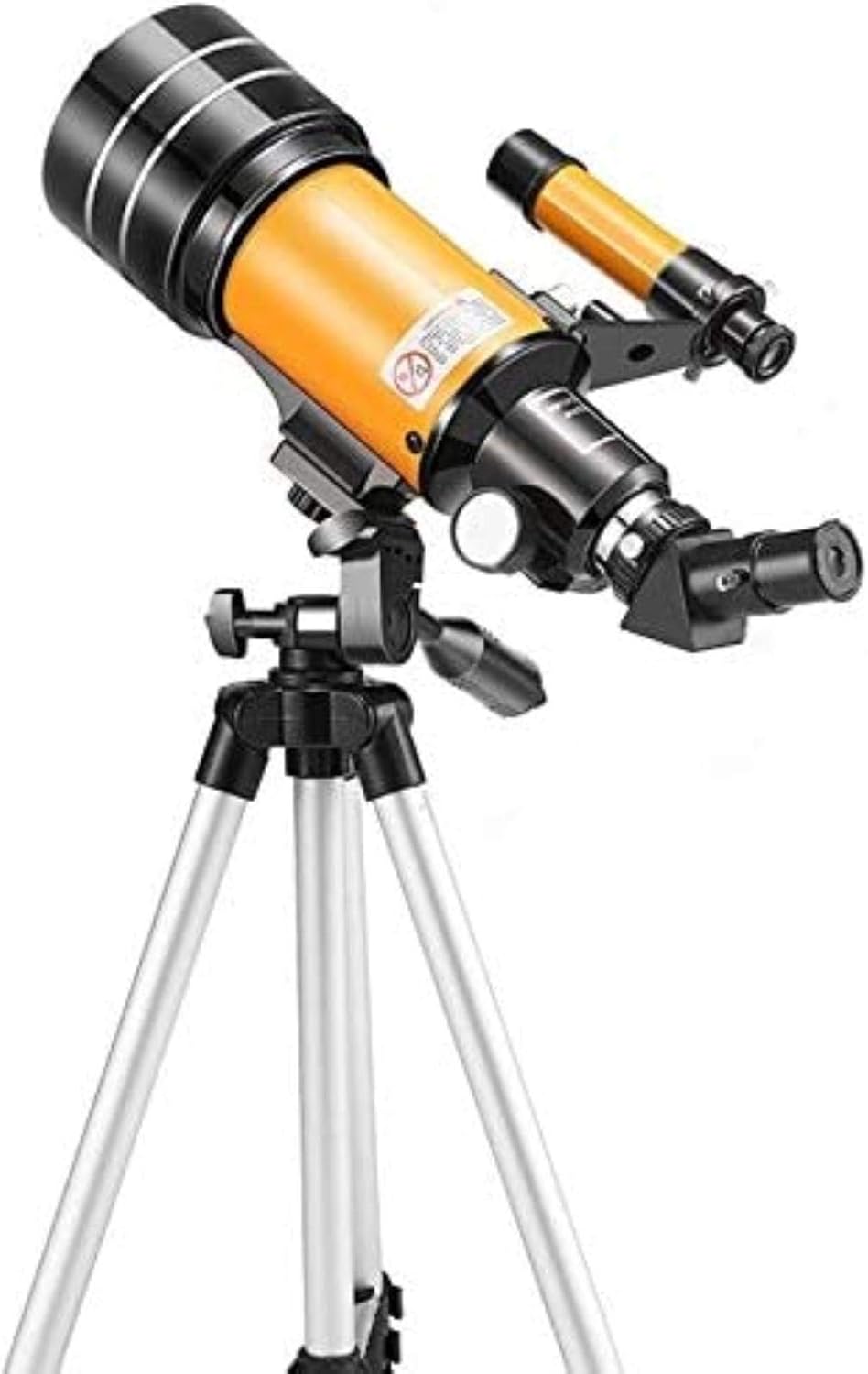High-Definition Stargazing Refracting Telescope for Indoor Outdoor Use