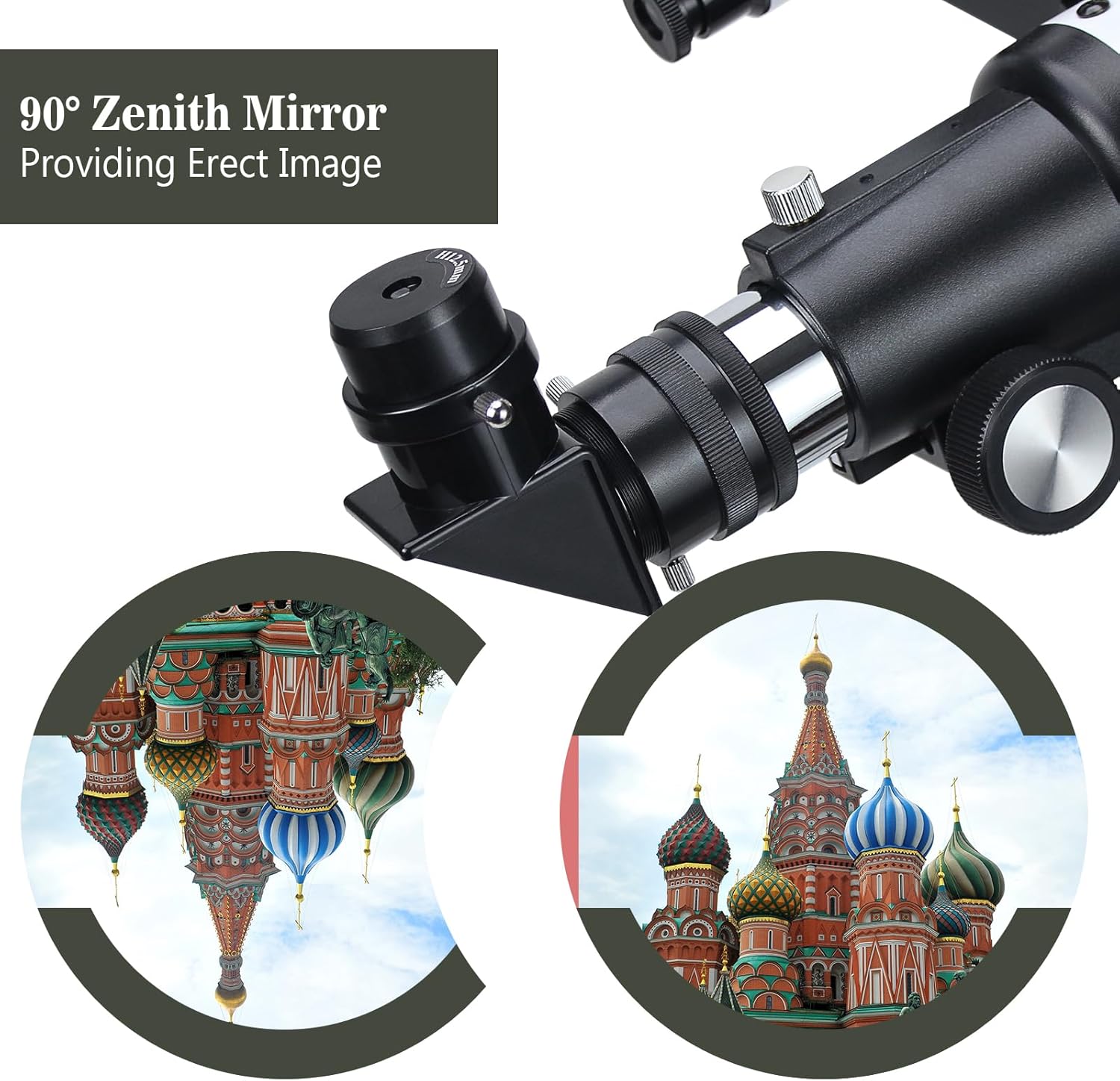 EACONN 70mm Refractor Telescope for Kids and Adults