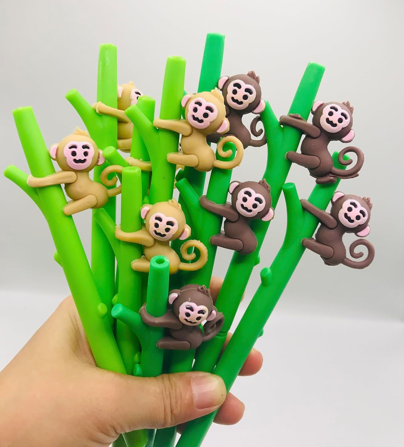 Cute Monkey Gel Ink Pens 20 Pack