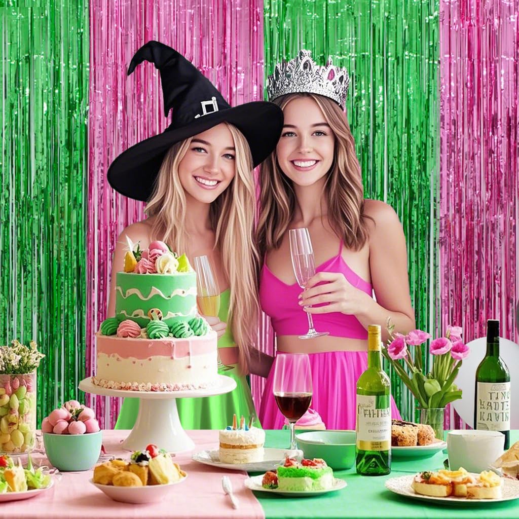 Witch Themed Birthday Photo Backdrop Decorations 2 Pack